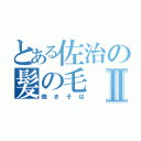 とある佐治の髪の毛Ⅱ（焼きそば）