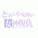 とある小兔糖の女神復仇（無口三小姐）