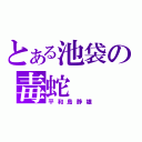 とある池袋の毒蛇（平和島静雄）