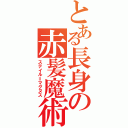 とある長身の赤髪魔術師（ステイル＝マグヌス）