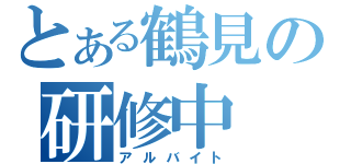 とある鶴見の研修中（アルバイト）