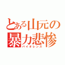 とある山元の暴力悲惨（バイオレンス）