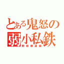 とある鬼怒の弱小私鉄（野岩鉄道線）