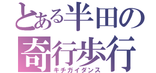 とある半田の奇行歩行（キチガイダンス）