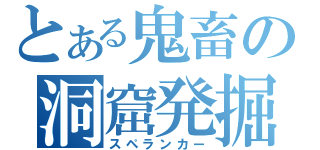 とある鬼畜の洞窟発掘（スペランカー）