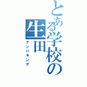 とある学校の生田Ⅱ（ナンパキング）