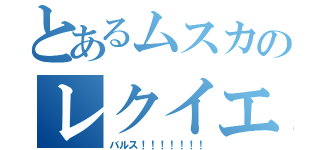 とあるムスカのレクイエム（バルス！！！！！！！）