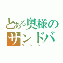 とある奥様のサンドバック（ベレレ）