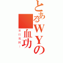 とあるＷＹの鎖血功（來打我阿！）