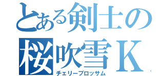 とある剣士の桜吹雪Ｋ（チェリーブロッサム）