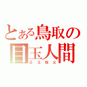 とある鳥取の目玉人間（目玉親父）