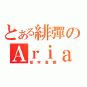 とある緋彈のＡｒｉａ（根本傲嬌）