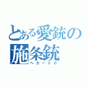 とある愛銃の施条銃（ヘカートⅡ）