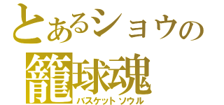 とあるショウの籠球魂（バスケットソウル）