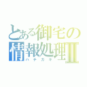 とある御宅の情報処理Ⅱ（ハチガキ）