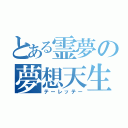 とある霊夢の夢想天生（テーレッテー）