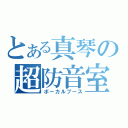 とある真琴の超防音室（ボーカルブース）