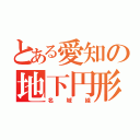 とある愛知の地下円形（名城線）