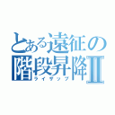 とある遠征の階段昇降Ⅱ（ライザップ）