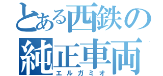 とある西鉄の純正車両（エルガミオ）