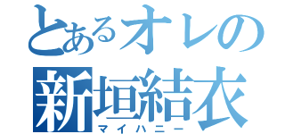 とあるオレの新垣結衣（マイハニー）