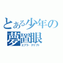 とある少年の夢置眼（エブラ・クリプト）