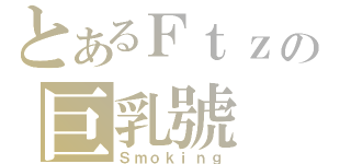 とあるＦｔｚの巨乳號（Ｓｍｏｋｉｎｇ）