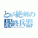 とある絶剣の最終兵器（マザーズ・ロザリオ）