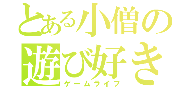 とある小僧の遊び好き（ゲームライフ）