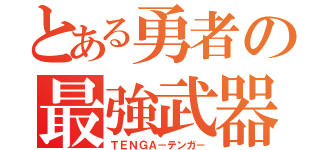 とある勇者の最強武器（ＴＥＮＧＡ－テンガ－）