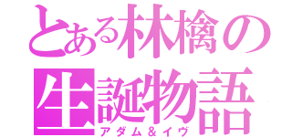 とある林檎の生誕物語（アダム＆イヴ）