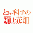 とある科学の頭上花畑（ハワイアン）