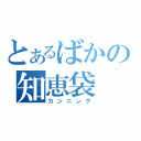 とあるばかの知恵袋（カンニング）