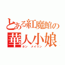 とある紅魔館の華人小娘（ホン メイリン）