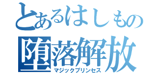 とあるはしもの堕落解放（マジックプリンセス）