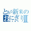 とある新米のおにぎりⅡ（緒方龍也）