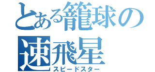 とある籠球の速飛星（スピードスター）