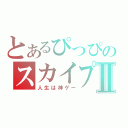 とあるぴっぴのスカイプⅡ（人生は神ゲー）