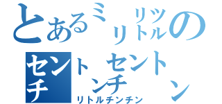 とある㍉㍑の㌢㌧㌢㌧（リトルチンチン）