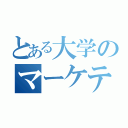 とある大学のマーケティング戦略（）