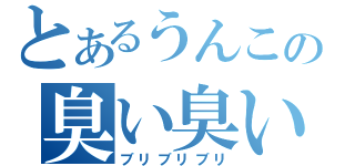 とあるうんこの臭い臭い（ブリブリブリ）