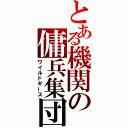 とある機関の傭兵集団（ワイルドギース）