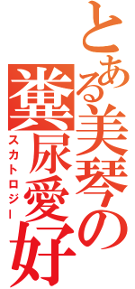 とある美琴の糞尿愛好（スカトロジー）