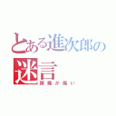 とある進次郎の迷言（頭痛が痛い）