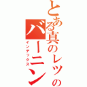 とある真のレッドのバーニング魂（インデックス）