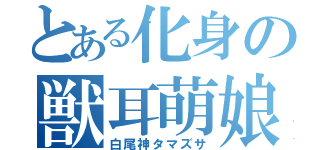 とある化身の獣耳萌娘（白尾神タマズサ）