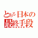 とある日本の最終手段（神風特攻隊）