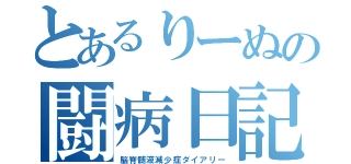 とあるりーぬの闘病日記（脳脊髄液減少症ダイアリー）