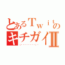 とあるＴｗｉｔｔｅｒのキチガイⅡ（（☝΄◞ิ۝◟ิ‵）☝）