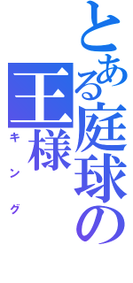 とある庭球の王様（キング）